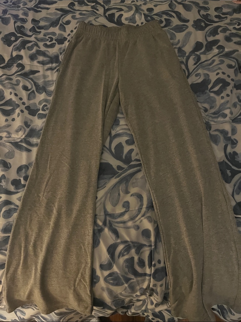wild fable Gray Wide-Leg Lounge Pants